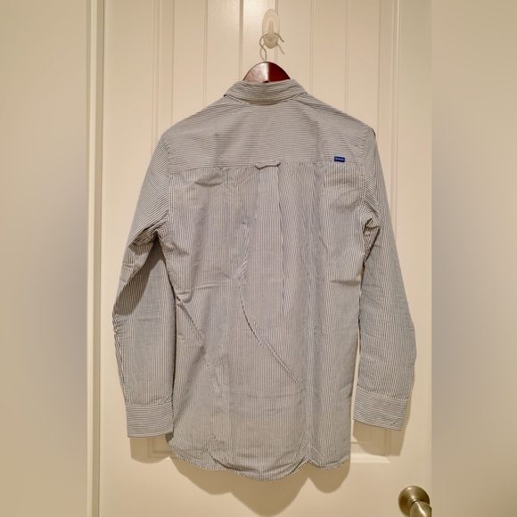 Pendleton Westover Shirt Fitted Flannel Button Up - Blue White - Small - Picture 2 of 4